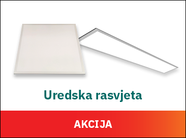[akcija - uredska rasvjeta] LED paneli Spectro