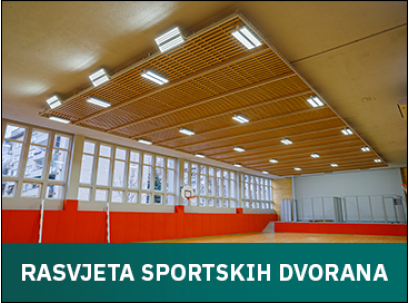 [reference] LED rasvjeta multifunkcionalne sportske dvorane