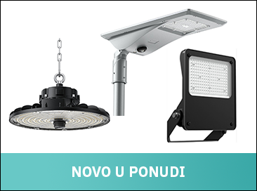 [novo] hibridna svjetiljka, industrijska visilica, simetrični reflektor Spectro professional