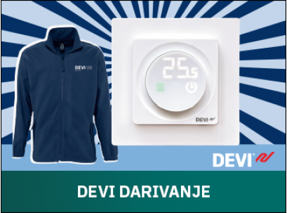 [darivanje] DEVI nagrađuje kupce termostata Devireg