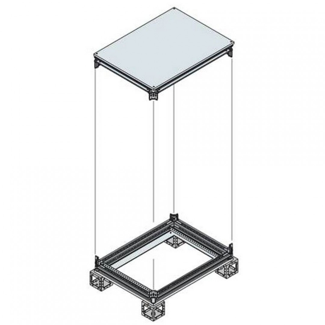 ORMAR MODULARNI IS2 - PODNOŽJE - KROV - 600x400mm - ABB  ORMAR MODULARNI IS2 - PODNOŽJE - KROV - 600x400mm - ABB