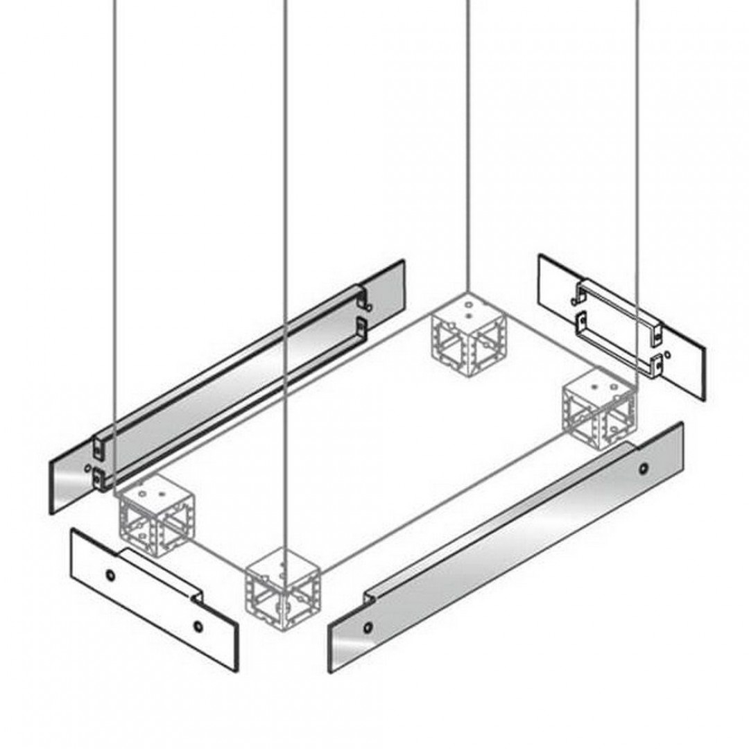 PODNOŽJE ORMARA IS2 - AM2 - (2 POKLOPCA) - 100x1000mm - ABB PODNOŽJE ORMARA IS2 - AM2 - (2 POKLOPCA) - 100x1000mm - ABB