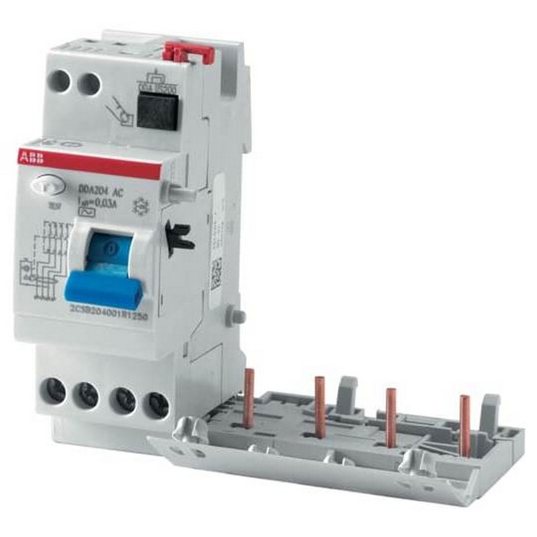 BLOK DIFERE. 4P TIP AC 25A, 30MA, DDA 204AC-25/0,03 ABB Y BLOK DIFERE. 4P TIP AC 25A, 30MA, DDA 204AC-25/0,03 ABB Y