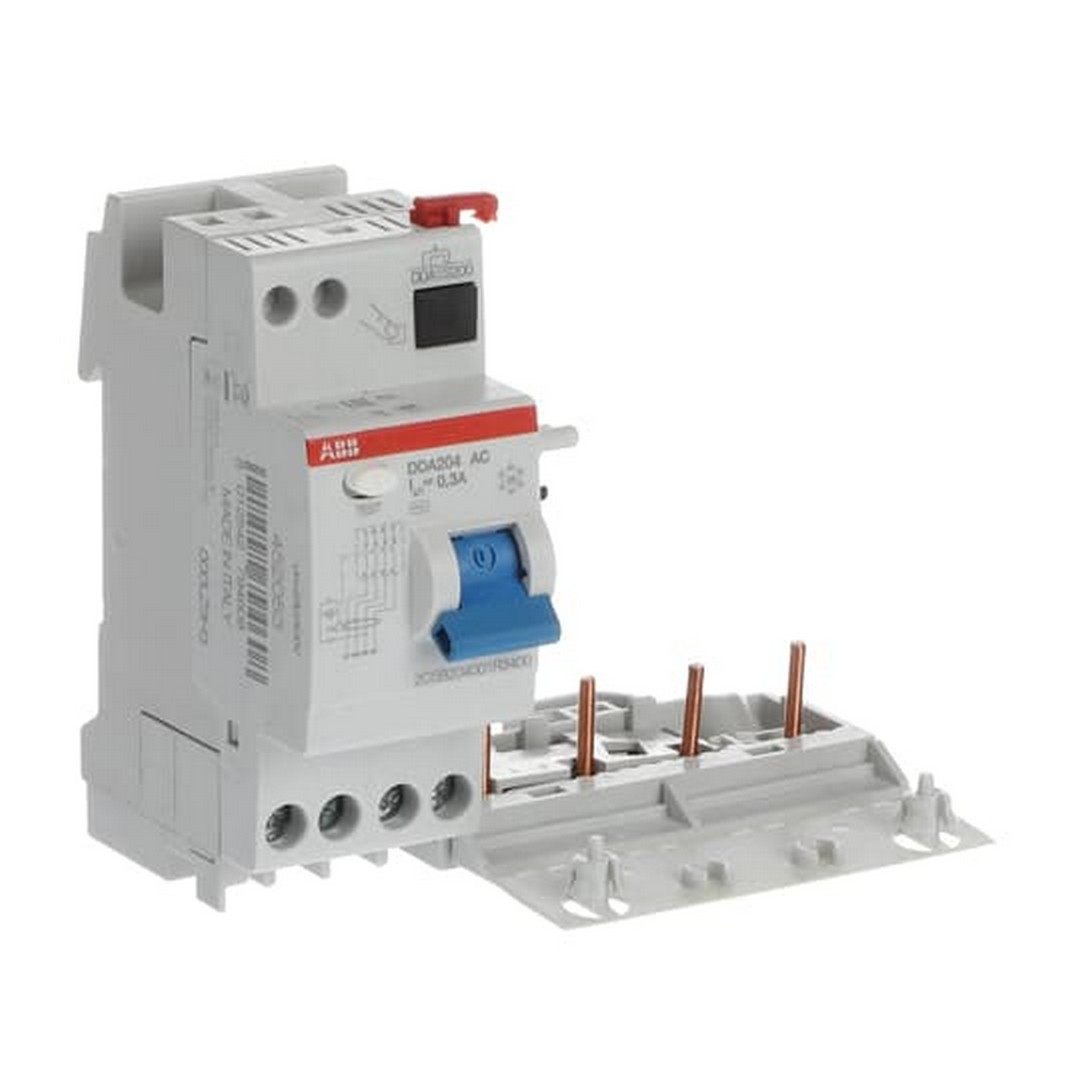 BLOK DIFERENCIJALNI - 4P - TIP AC - 40A - 300MA - DDA - 204AC-40/0,3 - ABB  BLOK DIFERENCIJALNI - 4P - TIP AC - 40A - 300MA - DDA - 204AC-40/0,3 - ABB