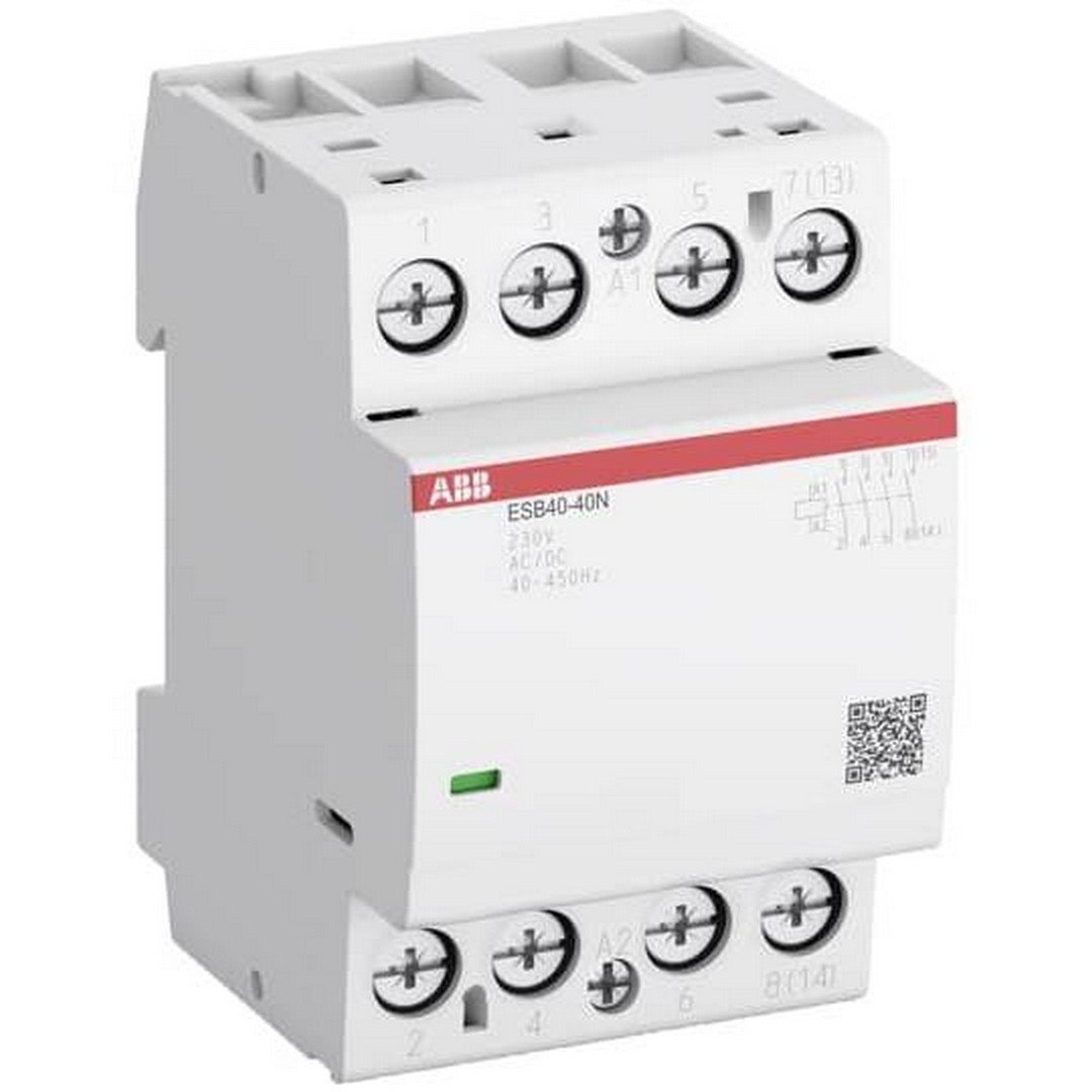 SKLOPNIK INSTALACIJSKI - 40A - 3NO/1NC - 230V AC/DC - ESB40-31N-06 - ABB SKLOPNIK INSTALACIJSKI - 40A - 3NO/1NC - 230V AC/DC - ESB40-31N-06 - ABB