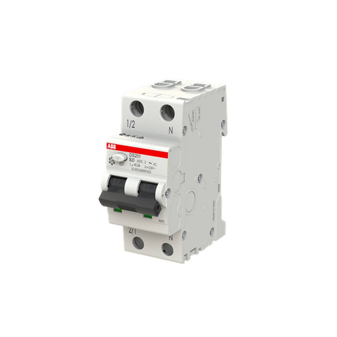 SKLOPKA KZS - B - 1P+N - 1P+N - 20/0.3A - 6A - DS201 - AC300 - ABB SKLOPKA KZS - B - 1P+N - 1P+N - 20/0.3A - 6A - DS201 - AC300 - ABB