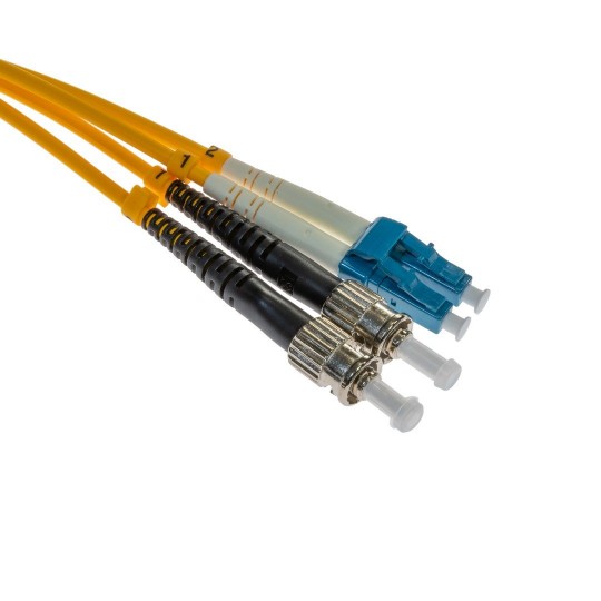 KABEL PRESPOJNI OPTIČKI - LC/ST - DUPLEX - 9/125 - LSZH - 2M - CONECTO KABEL PRESPOJNI OPTIČKI - LC/ST - DUPLEX - 9/125 - LSZH - 2M - CONECTO