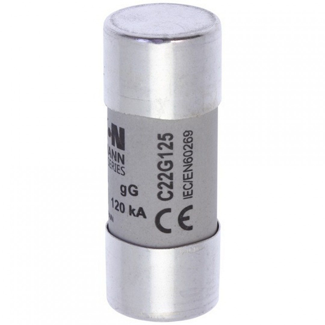 OSIGURAČ CILINDRIČNI - 125A - GG - 22x58mm - 400V - C22G125 - EATON OSIGURAČ CILINDRIČNI - 125A - GG - 22x58mm - 400V - C22G125 - EATON