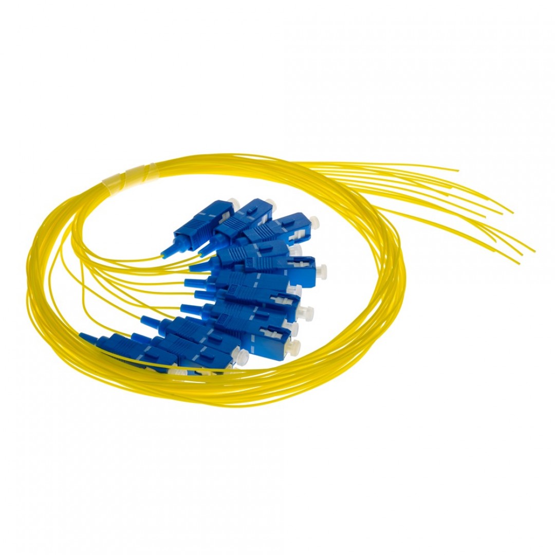 PIGTAIL SC/PC MM  50/125 OM3  LSOH 1M 0,9MM (12) PIGTAIL SC/PC MM  50/125 OM3  LSOH 1M 0,9MM (12)