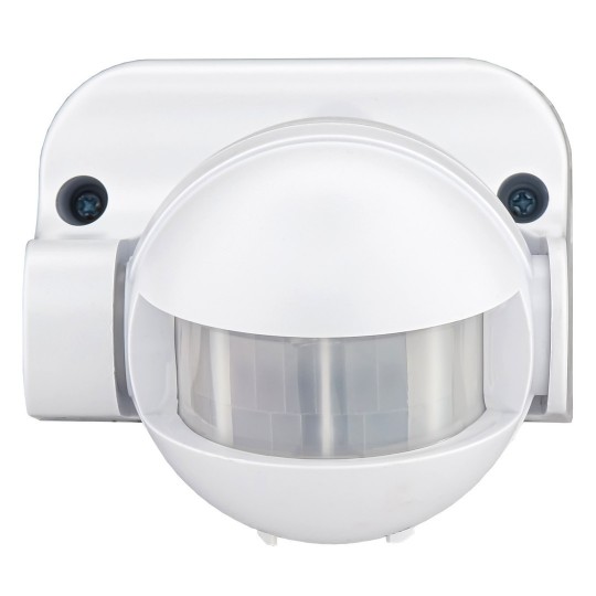 SENZOR IC ZIDNI - BIJELI - 180° - 1200W - IP44 - SPECTRO