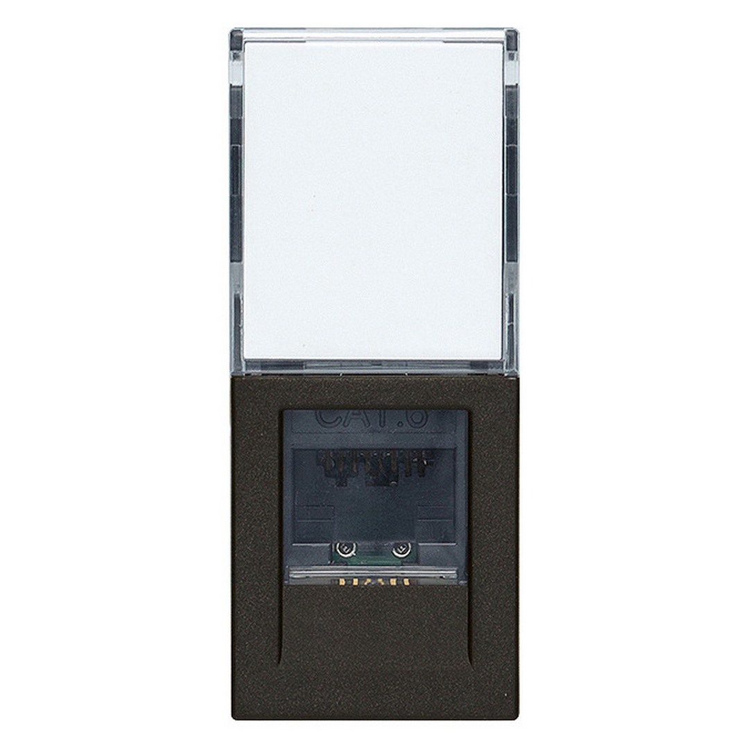 PRIKLJUČNICA - 1M - RJ45 - CAT.6 - UTP - TOOLLESS - CRNA - 30339.13G - LINEA - VIMAR  PRIKLJUČNICA - 1M - RJ45 - CAT.6 - UTP - TOOLLESS - CRNA - 30339.13G - LINEA - VIMAR