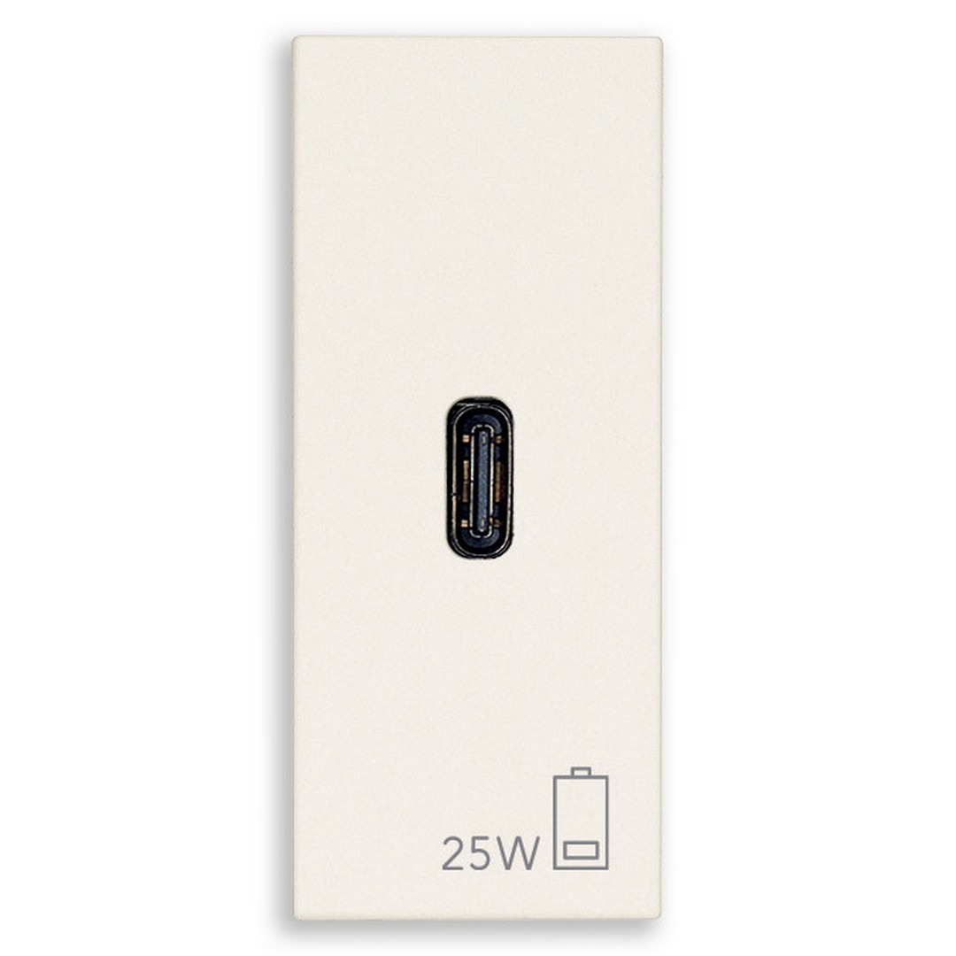 PRIKLJUČNICA - 1M - PD C-USB NAPAJANJE - BIJELA - 30292.C25B - LINEA - VIMAR PRIKLJUČNICA - 1M - PD C-USB NAPAJANJE - BIJELA - 30292.C25B - LINEA - VIMAR