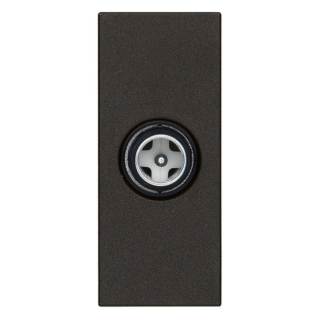 PRIKLJUČNICA ZAVRŠNA - TV/RD/SAT - 1M - 1dB - CRNA - 30300.01G - LINEA - VIMAR PRIKLJUČNICA ZAVRŠNA - TV/RD/SAT - 1M - 1dB - CRNA - 30300.01G - LINEA - VIMAR