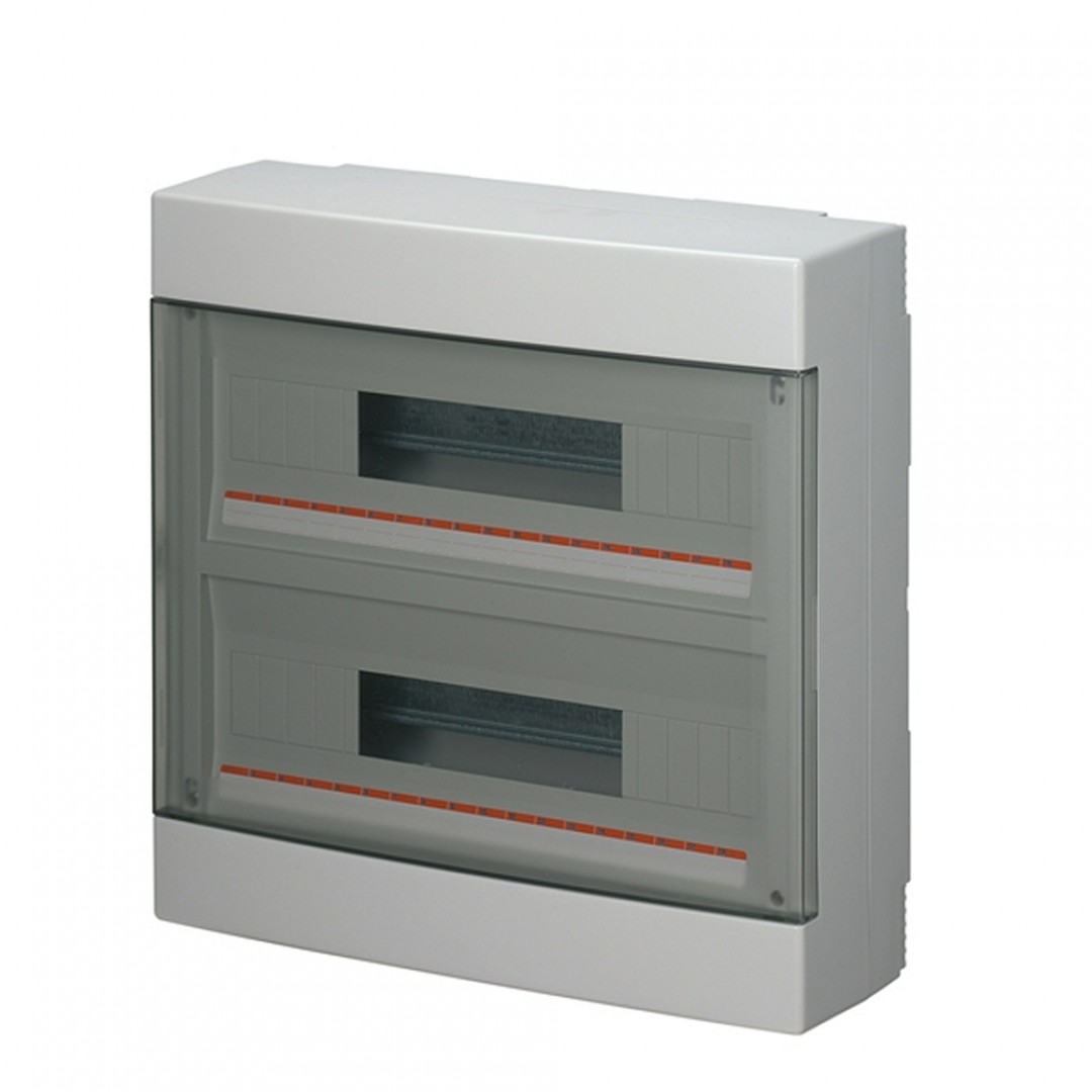 RAZDJELNIK 2-REDNI - NADŽBUKNI - 36 MODULA - PROZIRNA VRATA - EC60036 - ELETTROCANALI RAZDJELNIK 2-REDNI - NADŽBUKNI - 36 MODULA - PROZIRNA VRATA - EC60036 - ELETTROCANALI