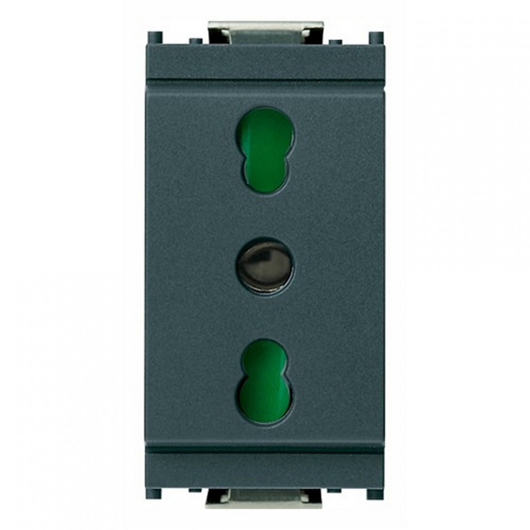 PRIKLJUČNICA - TALIJANSKI STANDARD - 16203 - 1M - 2P+E - 16A - P11/17 - IDEA - VIMAR PRIKLJUČNICA - TALIJANSKI STANDARD - 16203 - 1M - 2P+E - 16A - P11/17 - IDEA - VIMAR