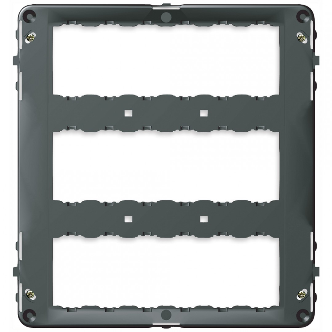 NOSAČ SA VIJICIMA 3-REDNI - 18M - 16719 - IDEA - VIMAR NOSAČ SA VIJICIMA 3-REDNI - 18M - 16719 - IDEA - VIMAR