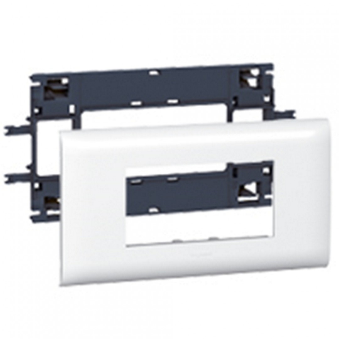 NOSAČ 4 MODULA - ZA PARAPETNE DLP KANALE -ZA POKLOPAC 85MM -  010994 - LEGRAND NOSAČ 4 MODULA - ZA PARAPETNE DLP KANALE -ZA POKLOPAC 85MM -  010994 - LEGRAND