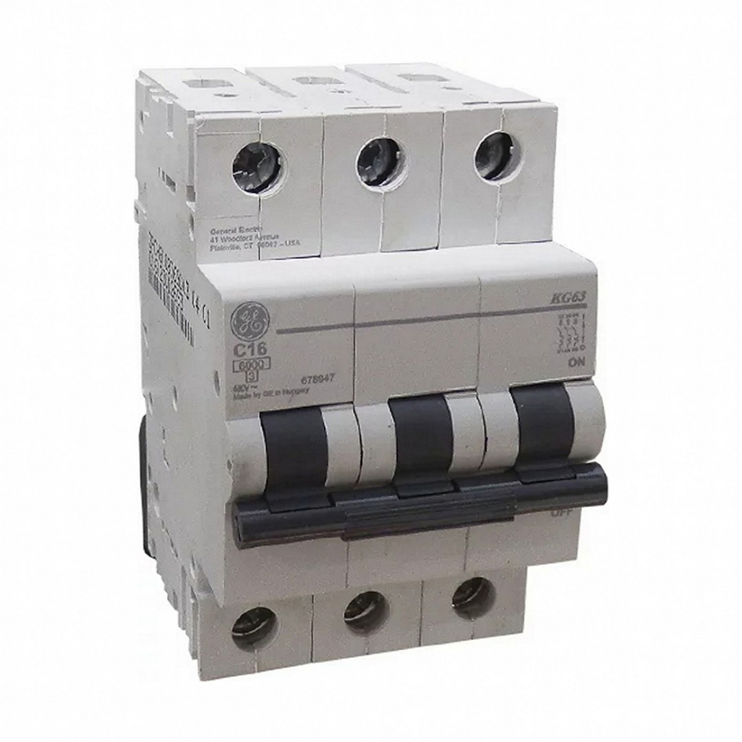 OSIGURAČ AUTOMATSKI - 3P - C KARAKTERISTIKE - 20A - KG63C20 - GE OSIGURAČ AUTOMATSKI - 3P - C KARAKTERISTIKE - 20A - KG63C20 - GE