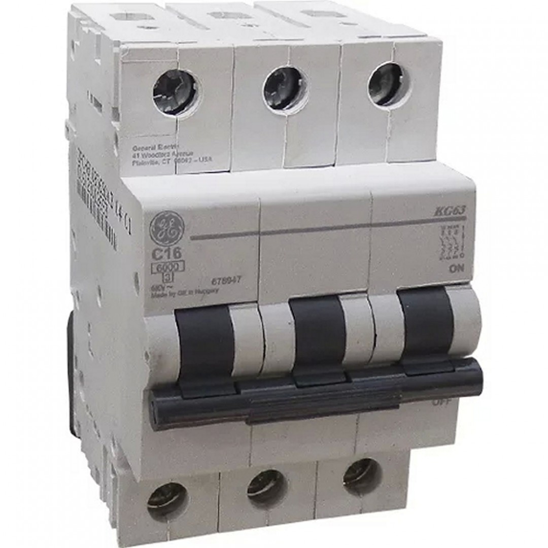 OSIGURAČ AUTOMATSKI - 3P - C KARAKTERISTIKE - 40A - KG63C40 - GE OSIGURAČ AUTOMATSKI - 3P - C KARAKTERISTIKE - 40A - KG63C40 - GE
