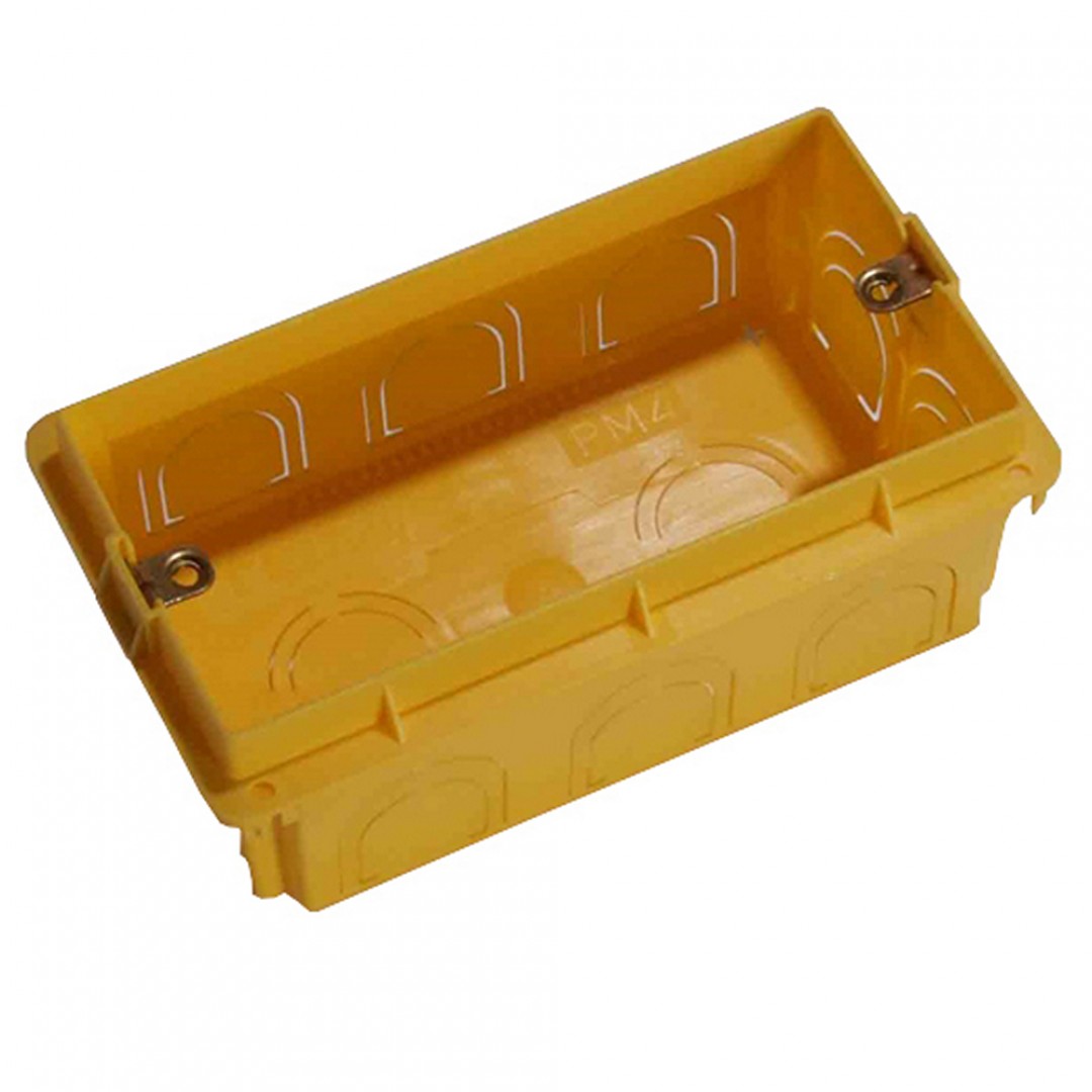 KUTIJA PODŽBUKNA - 3 MODULA - DUBINA 65mm - PM3/65 - SMRDELPLAST  KUTIJA PODŽBUKNA - 3 MODULA - DUBINA 65mm - PM3/65 - SMRDELPLAST