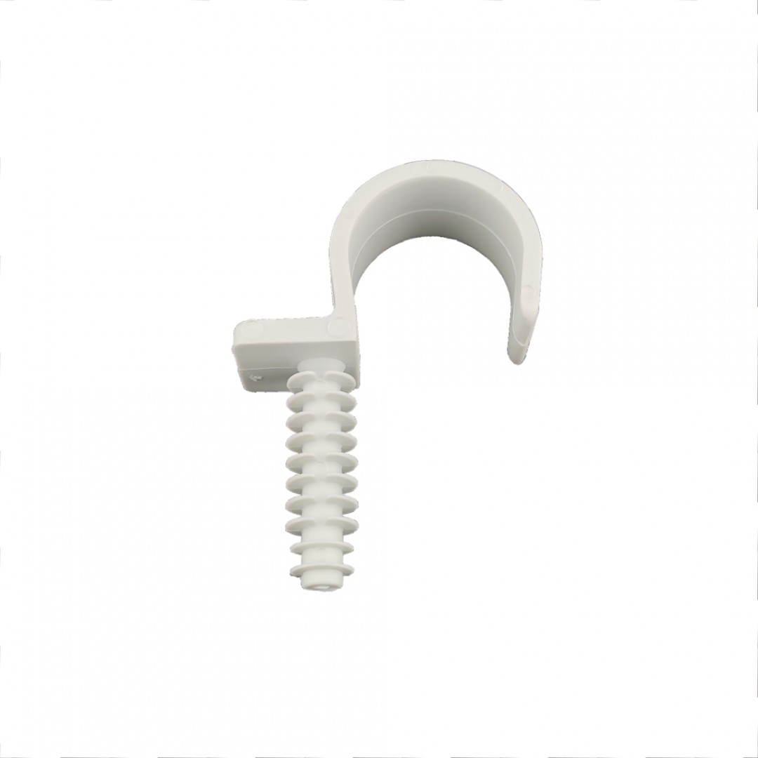 OBUJMICA - CLIP SM 25 - ZA CIJEVI  - FI24-30MM - RUPA - FI8MM - SMRDELPLAST  OBUJMICA - CLIP SM 25 - ZA CIJEVI  - FI24-30MM - RUPA - FI8MM - SMRDELPLAST