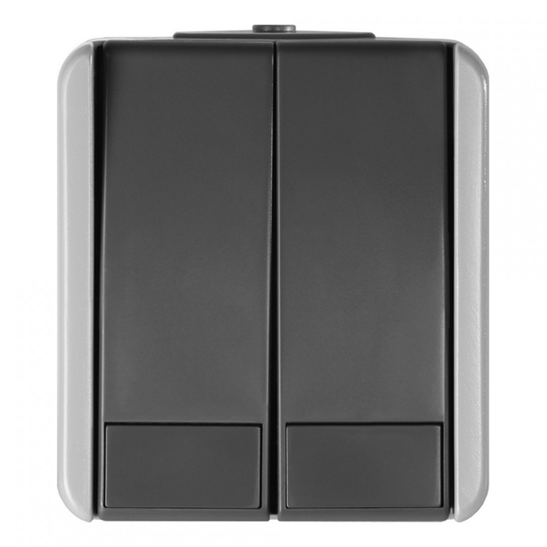 PREKIDAČ SERIJSKI - NADŽBUKNI - SIVI - 10A IP44 - SF50GY - FONTANA - TEM PREKIDAČ SERIJSKI - NADŽBUKNI - SIVI - 10A IP44 - SF50GY - FONTANA - TEM