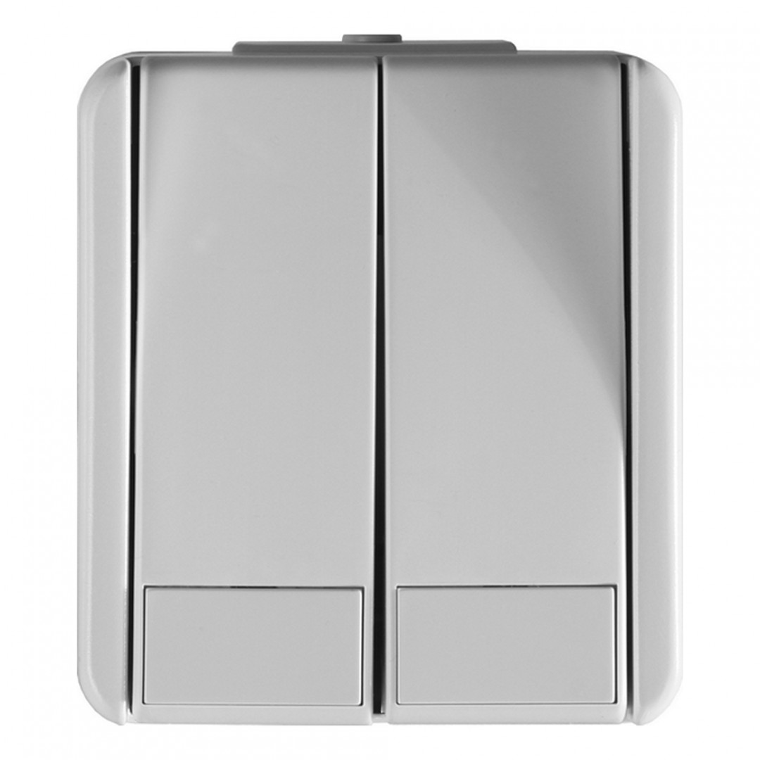 PREKIDAČ SERIJSKI BIJELI - NADŽBUKNI - 10A - IP44 - SF50PW - FONTANA - TEM PREKIDAČ SERIJSKI BIJELI - NADŽBUKNI - 10A - IP44 - SF50PW - FONTANA - TEM