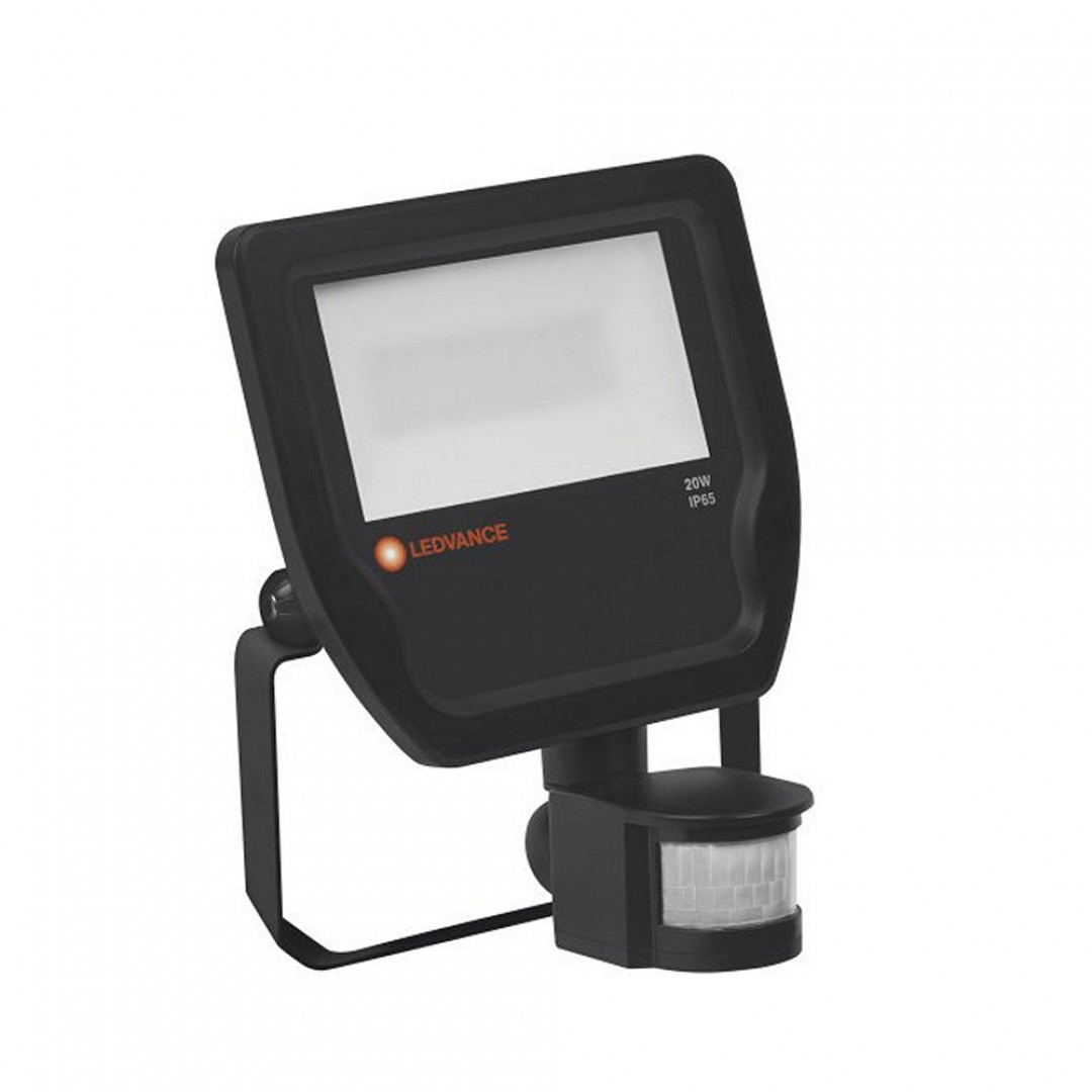 REFLEKTOR LED - SA SENZOROM - 20W - 3000K - 2200lm - SIMETRIČNI - IP65 - CRNI - LEDVANCE REFLEKTOR LED - SA SENZOROM - 20W - 3000K - 2200lm - SIMETRIČNI - IP65 - CRNI - LEDVANCE