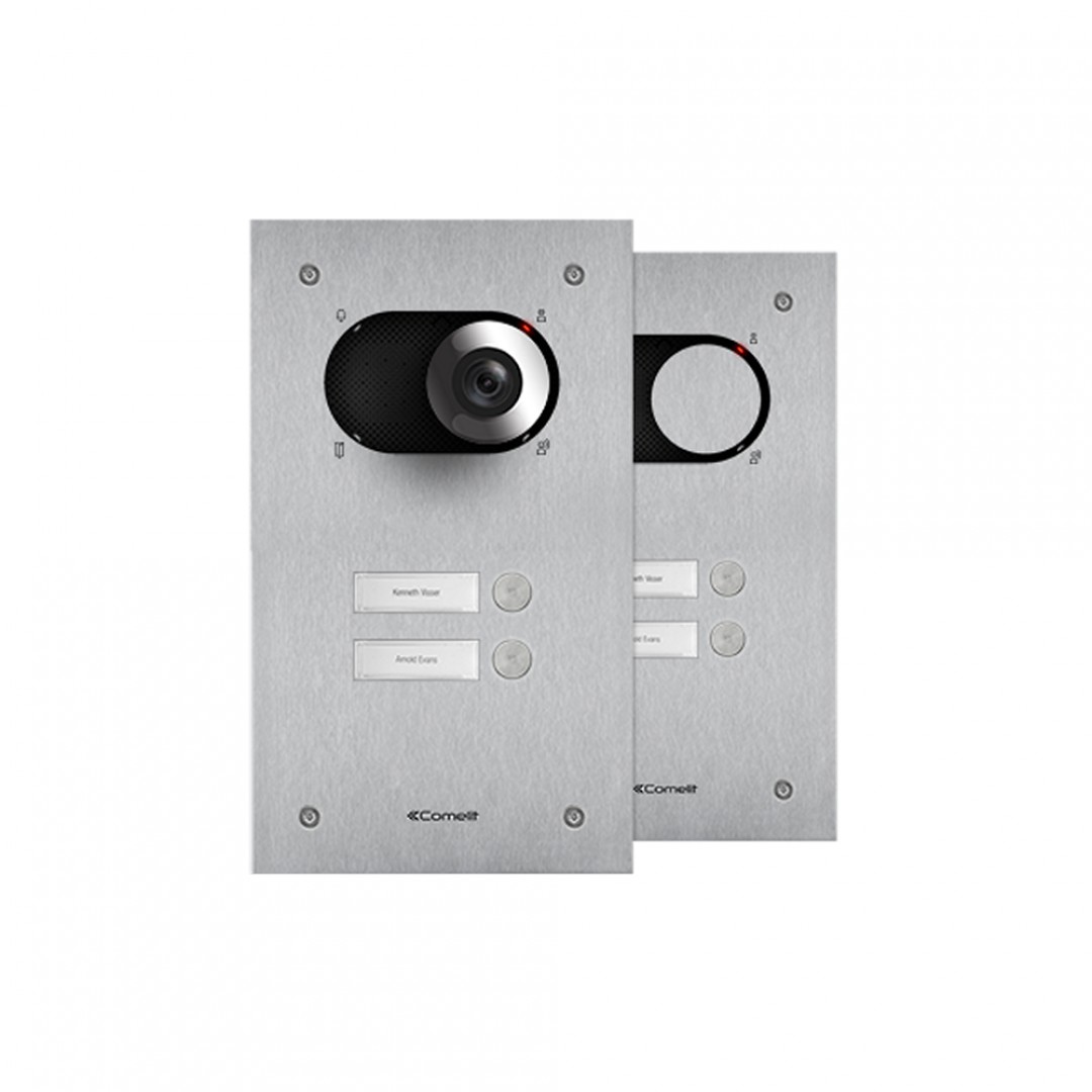 MODUL AUDIO/VIDEO PORTAFON - 2 TIPKE - SWITCH - INOX - COMELIT MODUL AUDIO/VIDEO PORTAFON - 2 TIPKE - SWITCH - INOX - COMELIT
