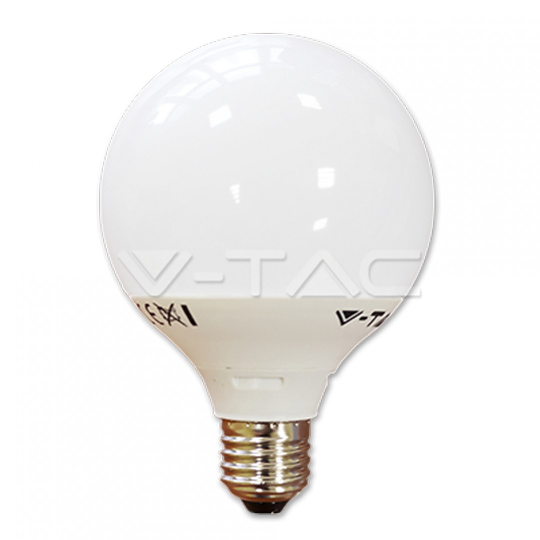 ŽARULJA LED - KUGLA -  E27 - 10W - FI95MM - 6000K - 810LM - V-TAC  ŽARULJA LED - KUGLA -  E27 - 10W - FI95MM - 6000K - 810LM - V-TAC