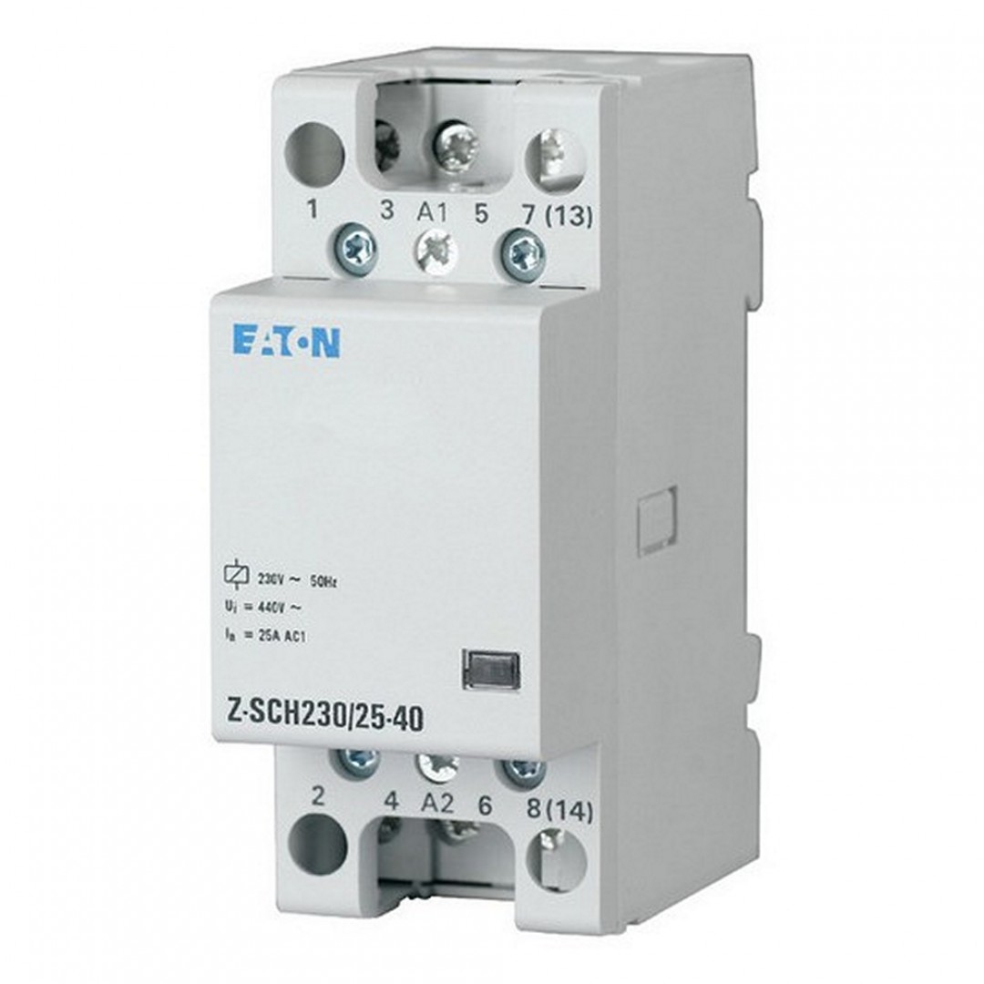 SKLOPNIK INSTALACIJSKI - 25A - 4R+0M - 230VAC - Z-SCH230/25-40 - 248847 - EATON SKLOPNIK INSTALACIJSKI - 25A - 4R+0M - 230VAC - Z-SCH230/25-40 - 248847 - EATON