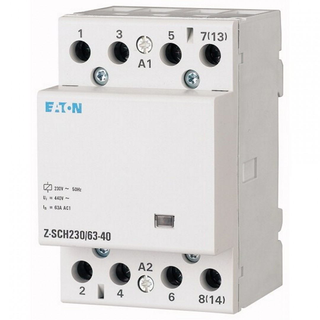SKLOPNIK INSTALACIJSKI - 63A - 4R+0M - 230VAC - Z-SCH230/63-40 - 248856 - EATON SKLOPNIK INSTALACIJSKI - 63A - 4R+0M - 230VAC - Z-SCH230/63-40 - 248856 - EATON