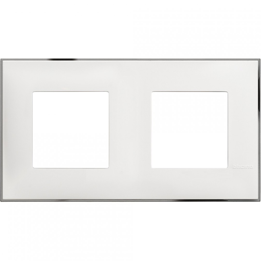 OKVIR - R4802M2WR - 2X2M - BIJELA-KROM - CLASSIA - BTICINO OKVIR - R4802M2WR - 2X2M - BIJELA-KROM - CLASSIA - BTICINO