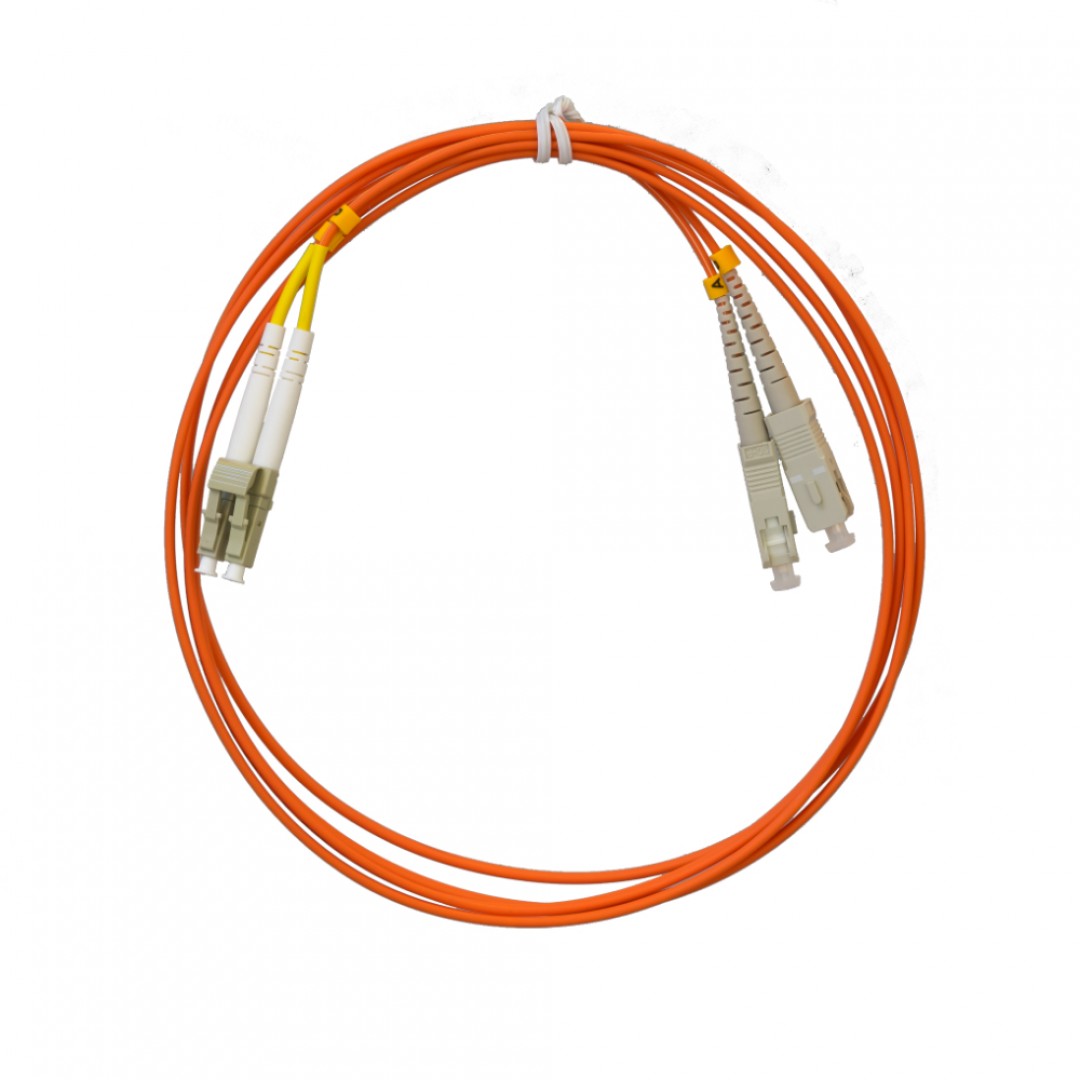 KABEL PRESPOJNI OPTIČKI - LC/SC - DUPLEX - 50/125 - OM3 - 2M KABEL PRESPOJNI OPTIČKI - LC/SC - DUPLEX - 50/125 - OM3 - 2M