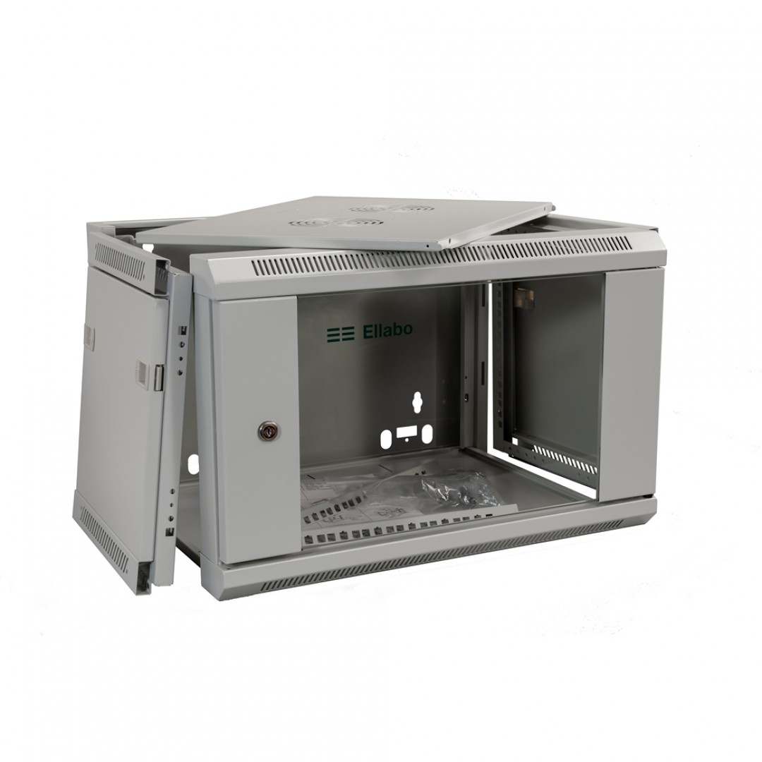 ORMAR KOMUNIKACIJSKI - ZIDNI - 19" -  9U -  500X570X600MM - U KITU - SIVI - SE5609 - ELLABO ORMAR KOMUNIKACIJSKI - ZIDNI - 19" -  9U -  500X570X600MM - U KITU - SIVI - SE5609 - ELLABO