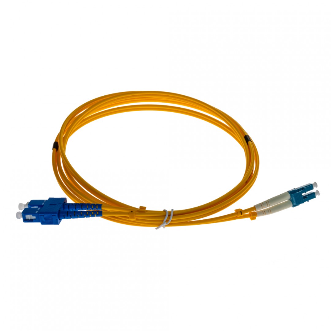 KABEL PRESPOJNI OPTIČKI - LC/SC - DUPLEX - 9/125 - LSZH - 2M - CONECTO KABEL PRESPOJNI OPTIČKI - LC/SC - DUPLEX - 9/125 - LSZH - 2M - CONECTO