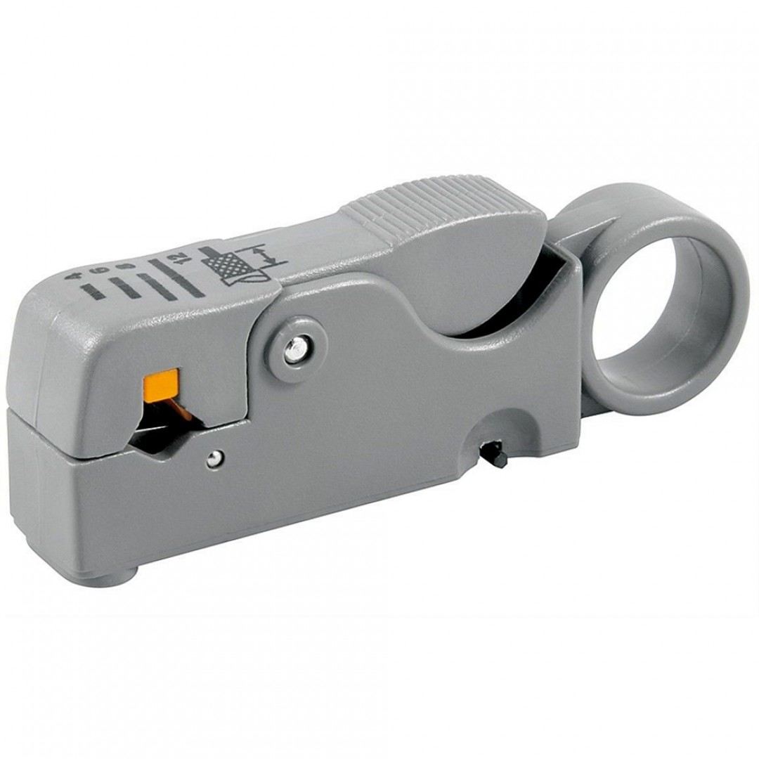 ALAT ZA SKIDANJE IZOLACIJE - KOAX - PARIČNOG KABELA S 2 NOŽA ALAT ZA SKIDANJE IZOLACIJE - KOAX - PARIČNOG KABELA S 2 NOŽA