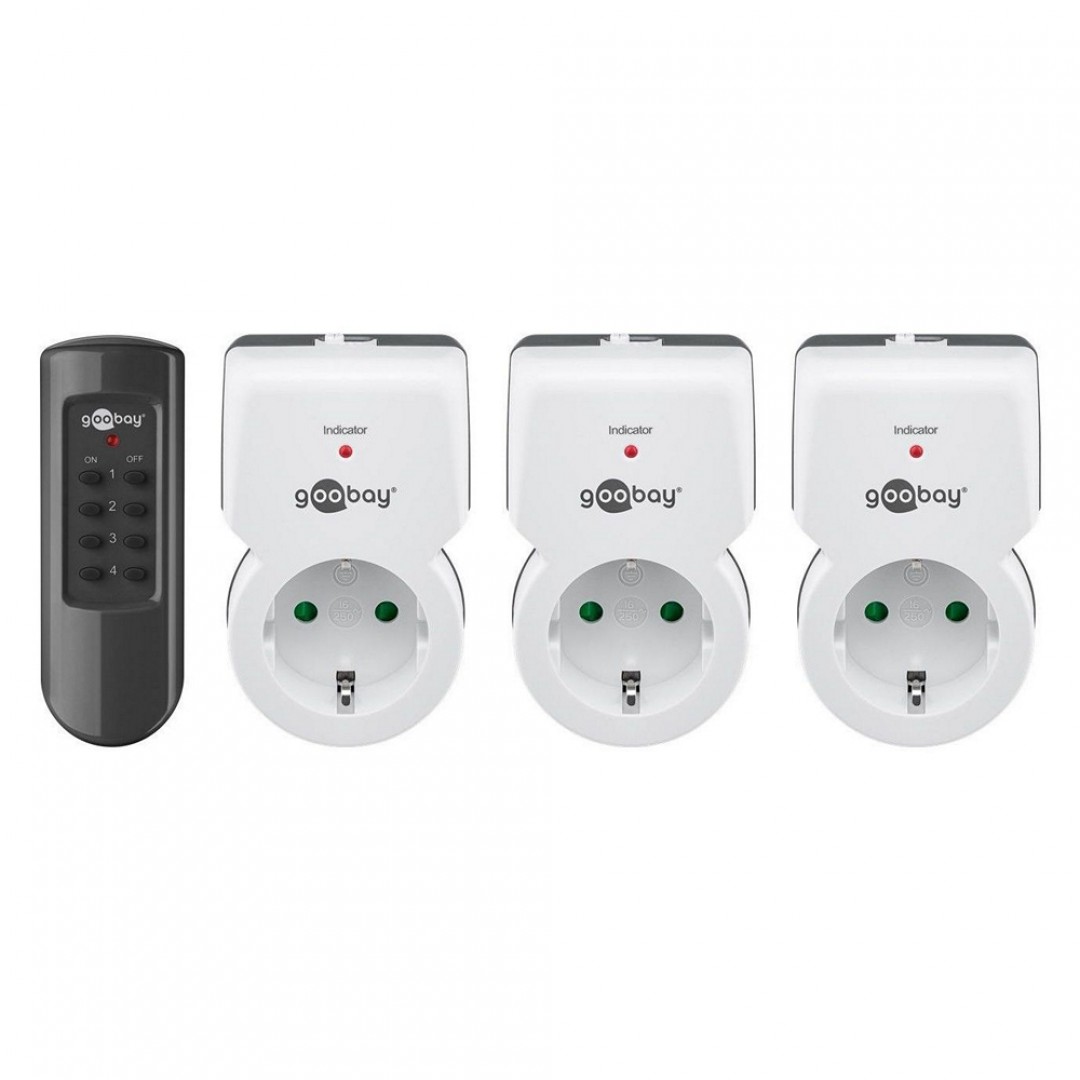 SET 3 UTIČNICE S DALJINSKIM UPRAVLJAČEM SET 3 UTIČNICE S DALJINSKIM UPRAVLJAČEM