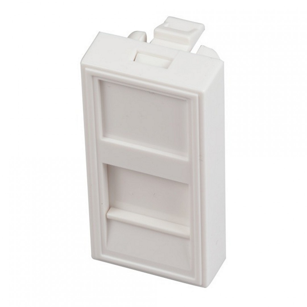 KEYSTONE ADAPTER -  1-PORT ZA MOSAIC I CLASSIA -  22,5X45 MM - BIJELI KEYSTONE ADAPTER -  1-PORT ZA MOSAIC I CLASSIA -  22,5X45 MM - BIJELI