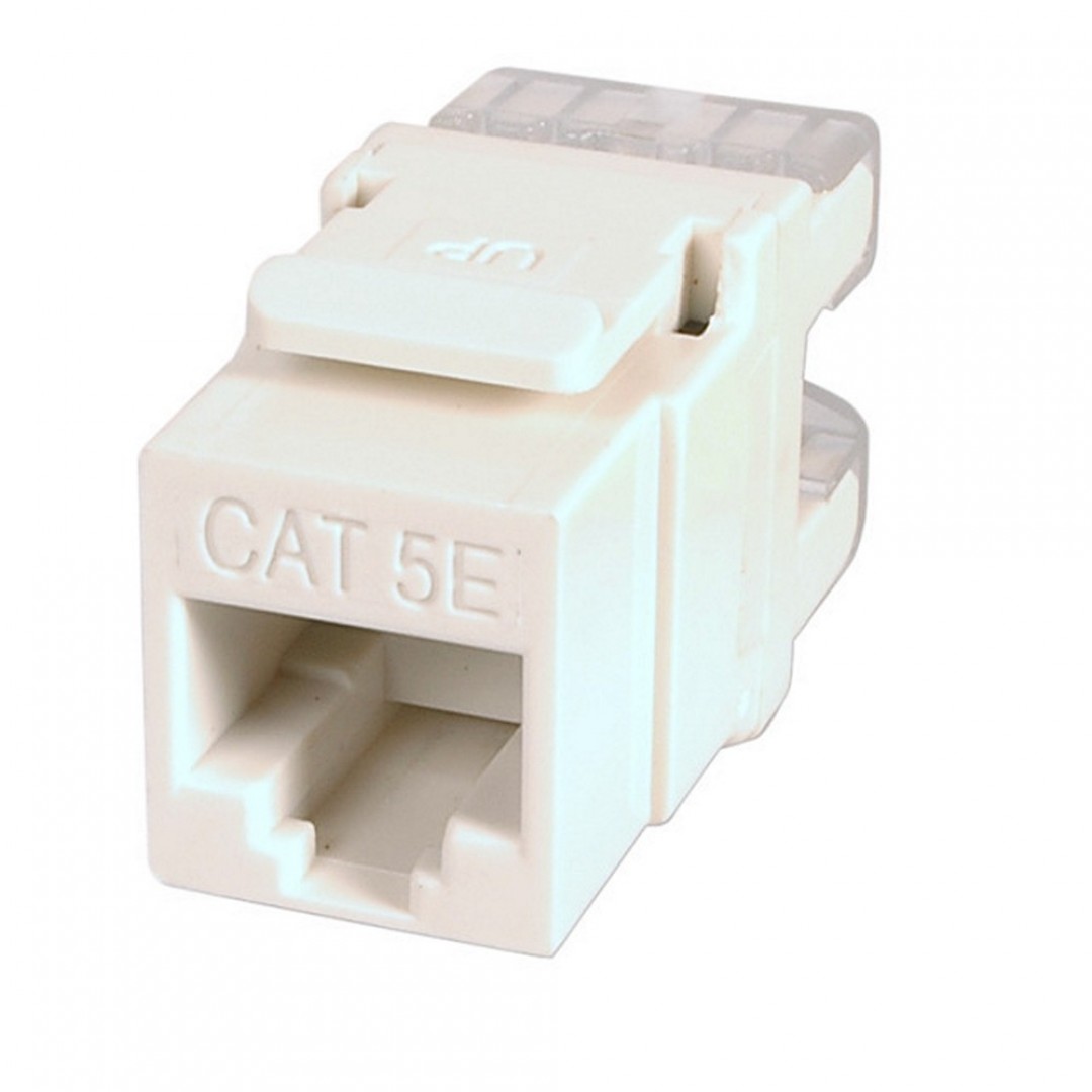 KEYSTONE RJ45 - CAT.5E - UTP - MEHANIZAM - 180° - BIJELI - ECOLAN  KEYSTONE RJ45 - CAT.5E - UTP - MEHANIZAM - 180° - BIJELI - ECOLAN