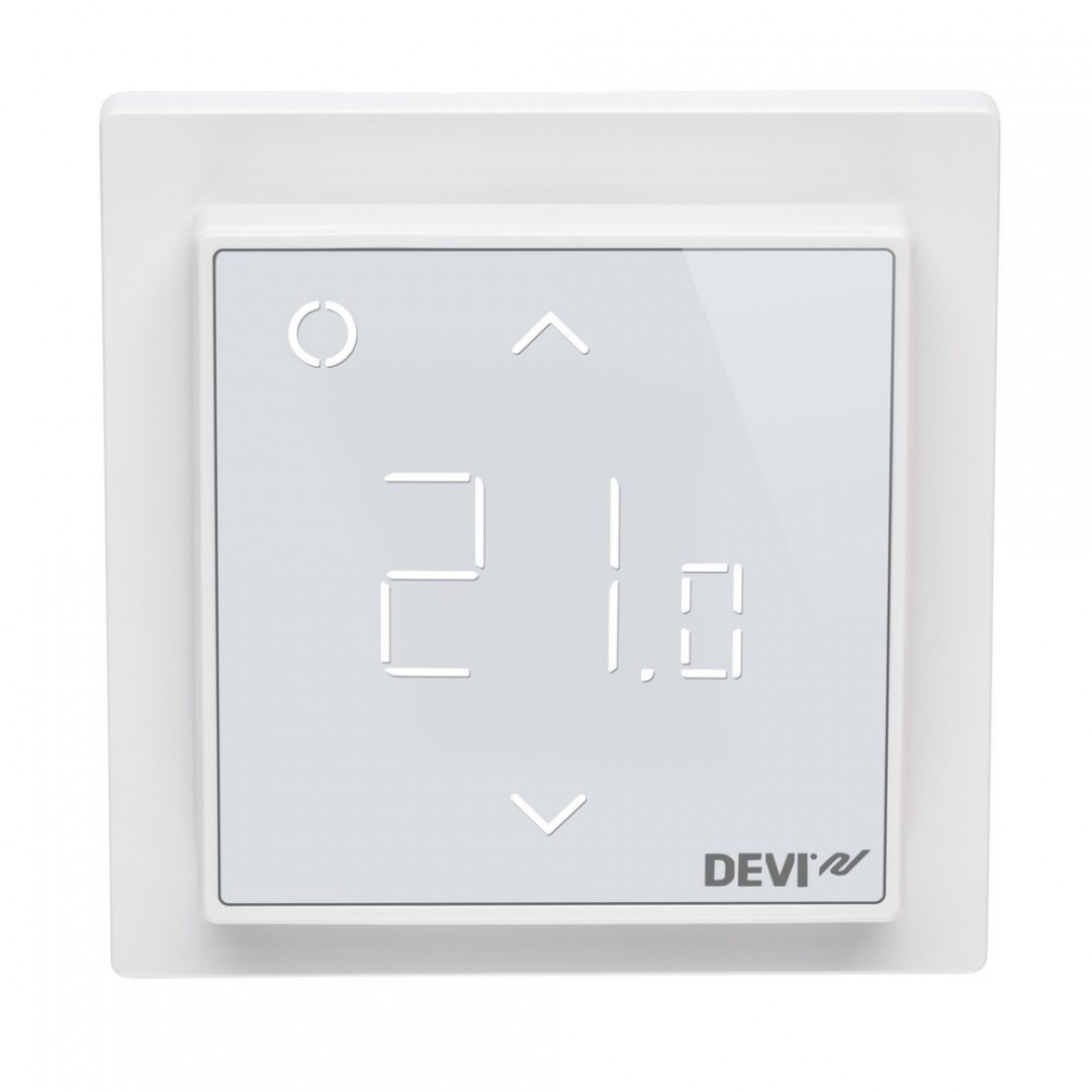 TERMOSTAT S PODNIM+PROSTIRNIM SENZOROM POLAR W - PODŽBUKNI - DEVIREG SMART - 16A - DEVI TERMOSTAT S PODNIM+PROSTIRNIM SENZOROM POLAR W - PODŽBUKNI - DEVIREG SMART - 16A - DEVI