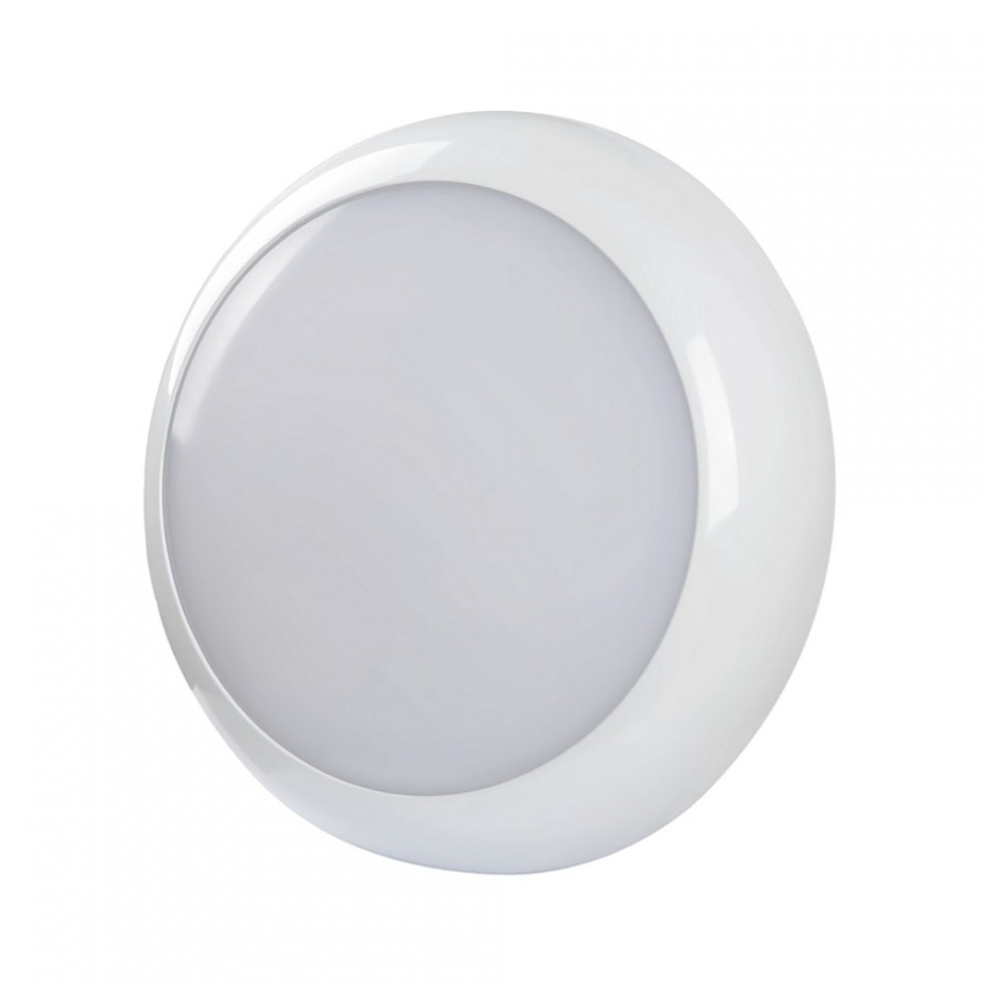 PLAFONJERA LED - 17W + EM3H - 1600lm - Ø300mm - 3XCCT - IP65 - PC - SPECTRO PLAFONJERA LED - 17W + EM3H - 1600lm - Ø300mm - 3XCCT - IP65 - PC - SPECTRO