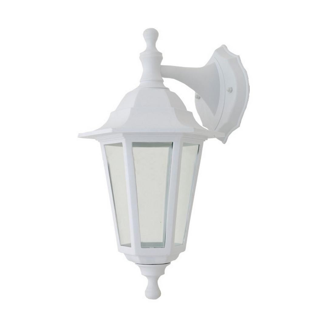 ULIČNA ZIDNA SVJETILJKA - 2U1 - E27 - IP44 - BIJELA - TESLIGHT ULIČNA ZIDNA SVJETILJKA - 2U1 - E27 - IP44 - BIJELA - TESLIGHT