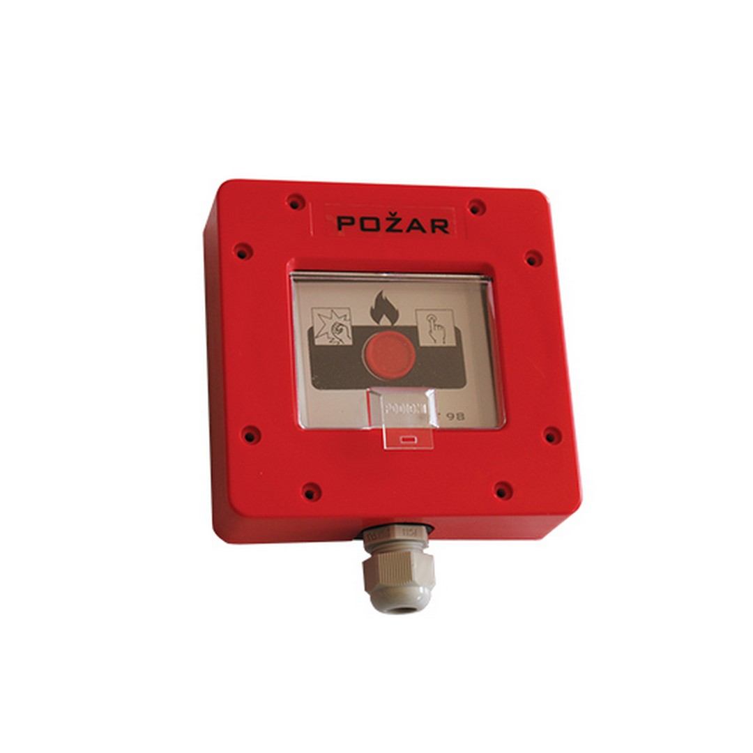 RUČNI JAVLJAČ POŽARA - PIT98-65-t - 1xNO/NC - CRVENI - IP65 - P.I.T. ALARM RUČNI JAVLJAČ POŽARA - PIT98-65-t - 1xNO/NC - CRVENI - IP65 - P.I.T. ALARM