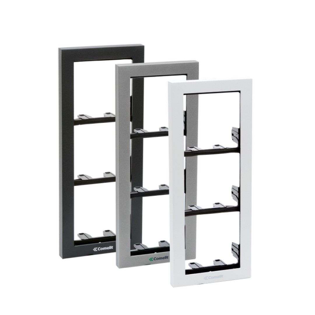 OKVIR ZA PORTAFON - 4 MODULA - BLACK - 3311/4A - IKALL - COMELIT   OKVIR ZA PORTAFON - 4 MODULA - BLACK - 3311/4A - IKALL - COMELIT