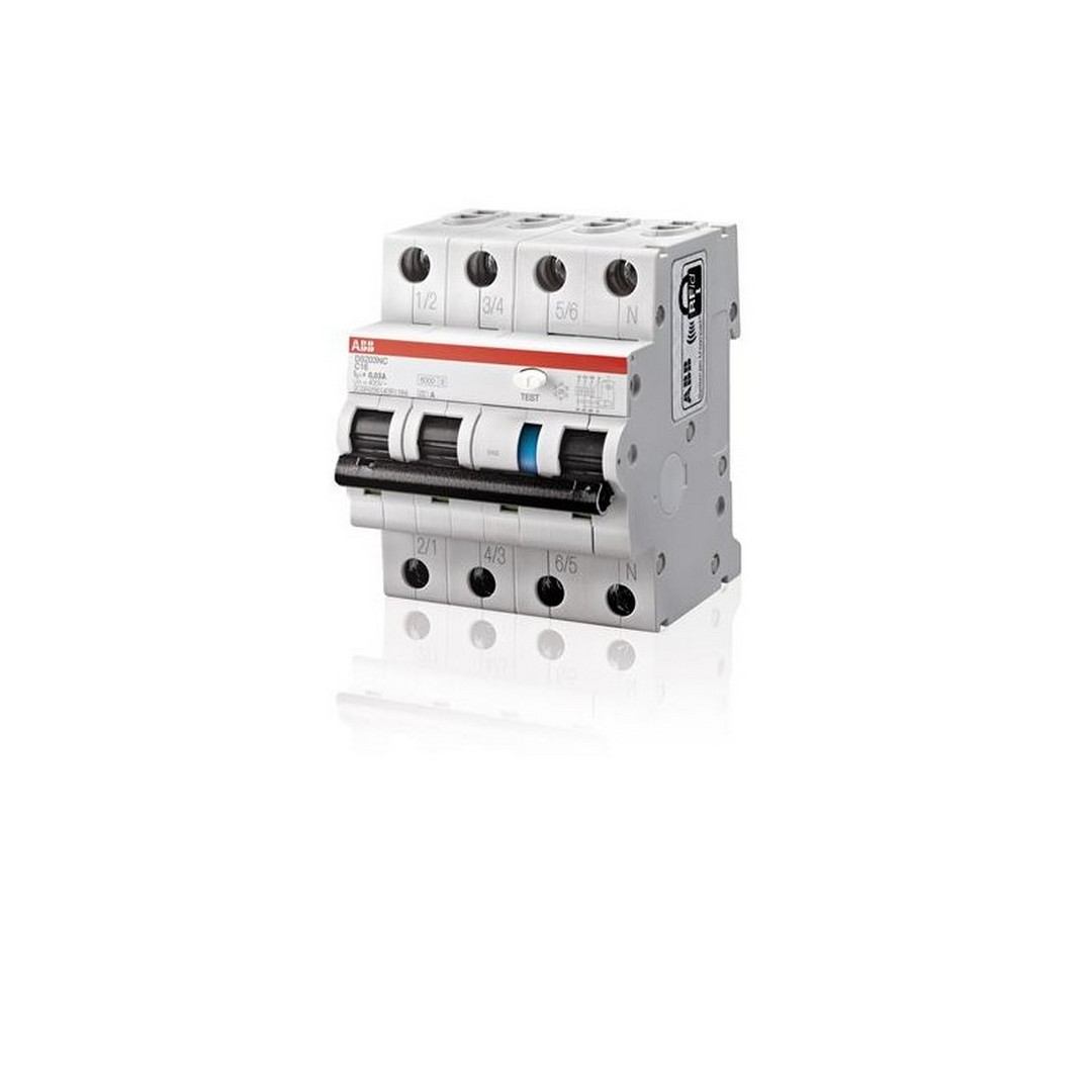 SKLOPKA KZS - C KARAKTERISTIKE - 3P+N - 32/0.03A - 6KA - DS203 - AC30 - ABB SKLOPKA KZS - C KARAKTERISTIKE - 3P+N - 32/0.03A - 6KA - DS203 - AC30 - ABB