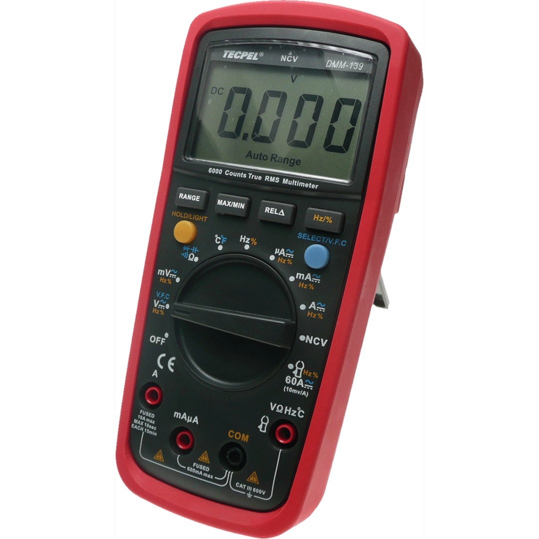 INSTRUMENT TECPEL - DMM 139 - TRUE - RMS - MULTIMETAR - FLUKE INSTRUMENT TECPEL - DMM 139 - TRUE - RMS - MULTIMETAR - FLUKE