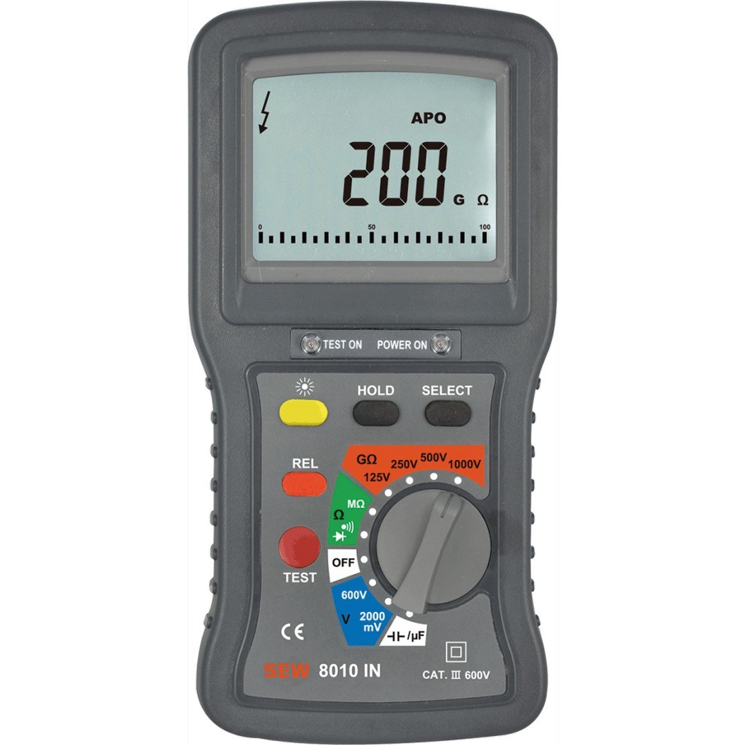 INSTRUMENT - SEW - 8010IN - ZA MJERENJE OTPORA IZOLACIJE - FLUKE INSTRUMENT - SEW - 8010IN - ZA MJERENJE OTPORA IZOLACIJE - FLUKE
