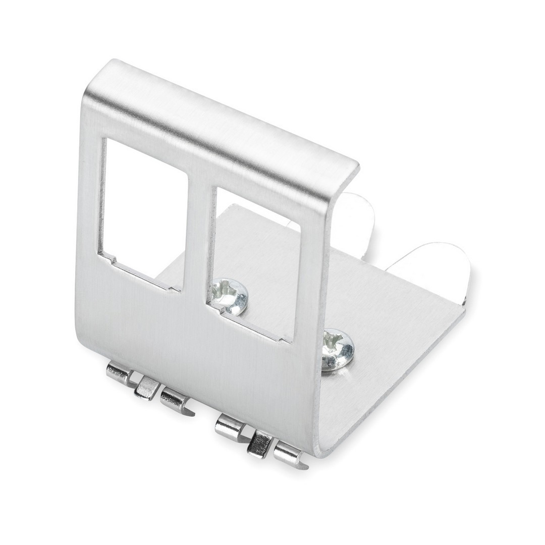 KEYSTONE NOSAČ 2 MODULA ZA DIN ŠINU METALNI KEYSTONE NOSAČ 2 MODULA ZA DIN ŠINU METALNI