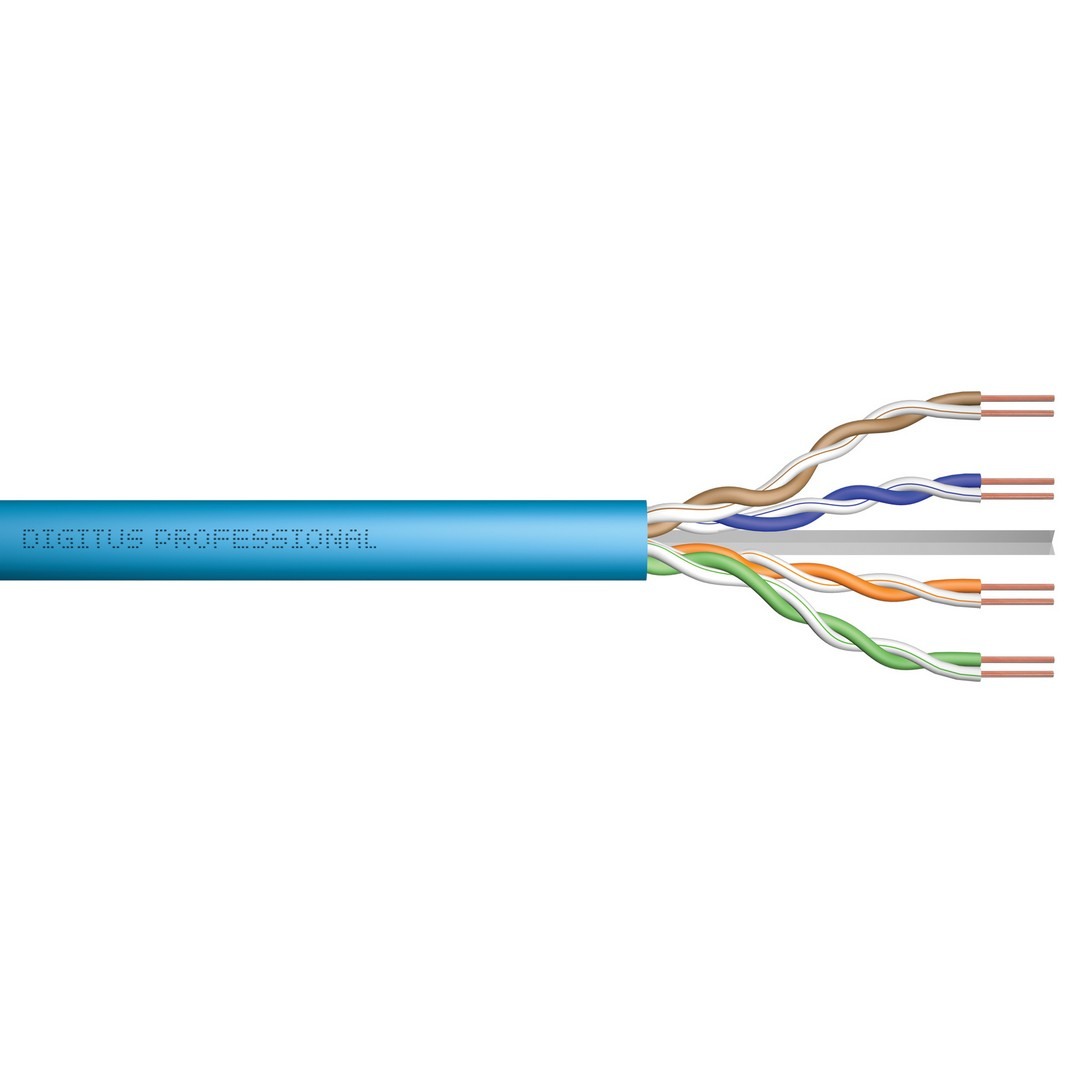 KABEL U/UTP 4X2X23 AWG CAT 6A LS0H (500) DIGITUS KABEL U/UTP 4X2X23 AWG CAT 6A LS0H (500) DIGITUS